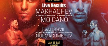 UFC 311: Resultados en vivo de Makhachev vs.Moicana