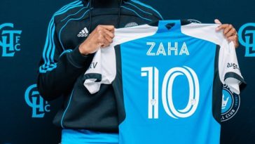 Wilfried Zaha se unió al Charlotte FC de la Major League Soccer en calidad de préstamo hasta enero de 2026.