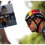 Wout van Aert cambia dos ruedas por... una surf-bike