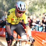 Wout van Aert dice que el reciente campo de entrenamiento en ruta "no es excusa" para terminar cuarto en la Copa del Mundo de Benidorm