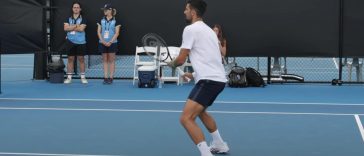 ¡Novak Djokovic practica bajo la dirección de Andy Murray!