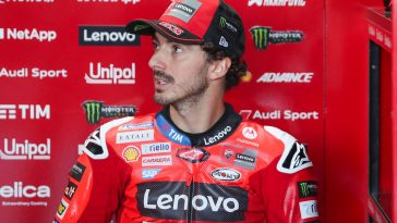 Abridor de motogp: hojas de bandera amarilla 'falsa' Bagnaia Fuming