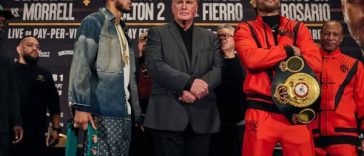 Benavidez vs Morrell Face Off 02 01 2025 Presser