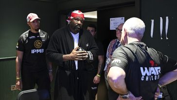 Derek Chisora ​​parecía estar emocionado por delante de su choque con Otto Wallin el sábado