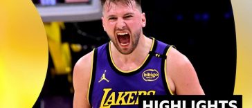 Luka Doncic of the LA Lakers