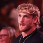 Logan Paul en un partido de boxeo.