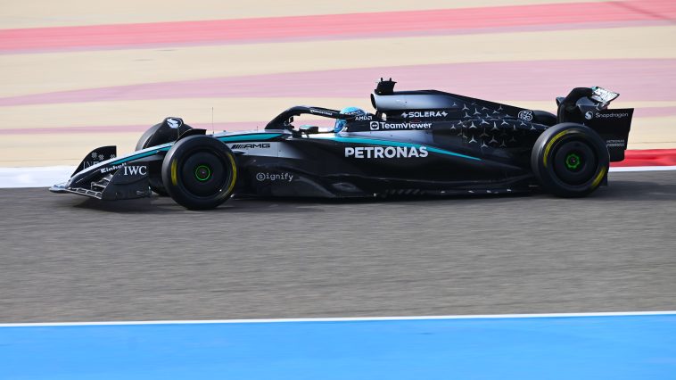 Russell va más rápido el último día de las pruebas de pretemporada en Bahrein