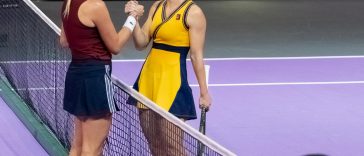 Simona Halep y Anett Kontaveit