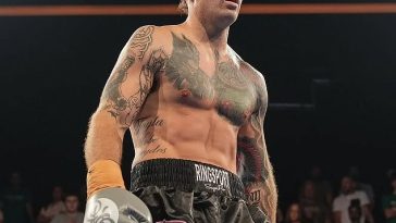 El luchador australiano Matt Floyd comenzó a pelear mucho antes de que comenzaran sus batallas en el ring