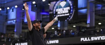 Tommy Fleetwood y LaGC dominaron en su partido TGL. (Brennan Asplen/TGL/TGL a través de Getty Images)