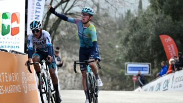 XDS Astana obtiene grandes ganancias tempranas en la batalla de descenso, sube al segundo lugar en el ranking de UCI