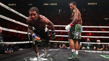 El mundo del boxeo está llorando 'robo' después de que un gran error de arbitraje salvó a Gervonta Davis