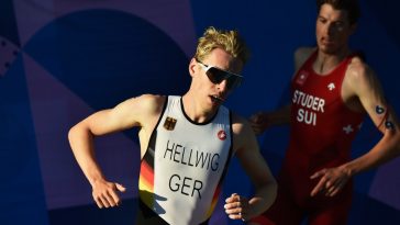 Tim Hellwig Mixed Team Relay Paris 2024