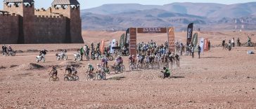 Matteo Fontana y Luise Valentin ganan la carrera inaugural Sahara Gravel Stage Race