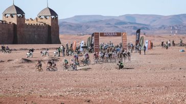 Matteo Fontana y Luise Valentin ganan la carrera inaugural Sahara Gravel Stage Race