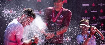 Mike Phillips Ironman New Zealand 2025 Podio