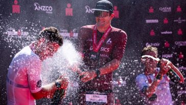 Mike Phillips Ironman New Zealand 2025 Podio