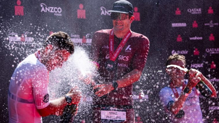 Mike Phillips Ironman New Zealand 2025 Podio